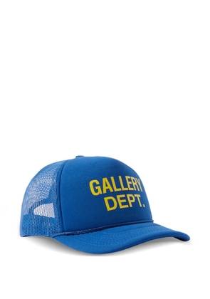 GALLERY DEPT. logo-print trucker cap - Blue
