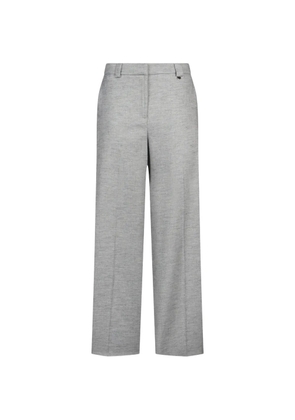 LIU JO grey straight trousers