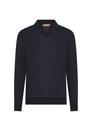 Cruna Portofino long-sleeve sweater - Blue
