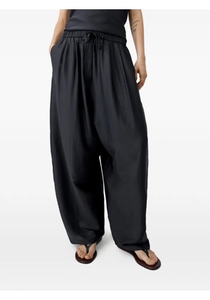 Cordera drawstring trousers - Black