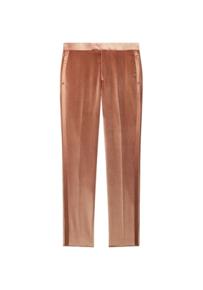 Paul Smith velvet tailored trousers - Brown
