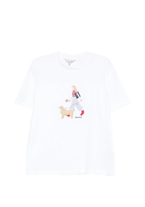 Barbour graphic T-shirt - White