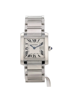 Cartier 2000s Tank Française 32mm watch - Neutrals