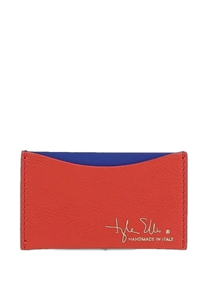 Tyler Ellis Wynn pebbled cardholder - Orange