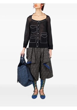 Kiko Kostadinov Kreiner cardigan - Black