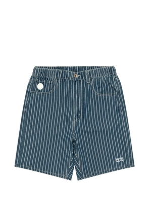 AAPE BY *A BATHING APE® striped logo shorts - Blue