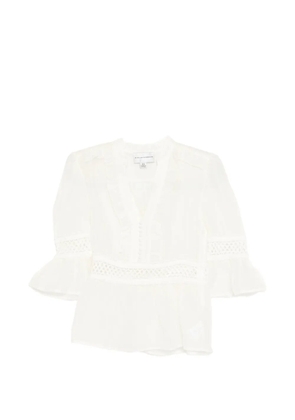 We Are Kindred peplum-hem blouse - Neutrals