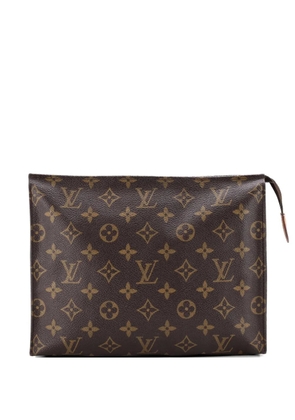 Louis Vuitton Pre-Owned Toiletry Pouch Monogram Canvas 26 clutch bag - Brown