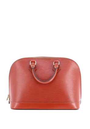 Louis Vuitton Pre-Owned Alma Handbag Epi Leather PM satchel - Brown