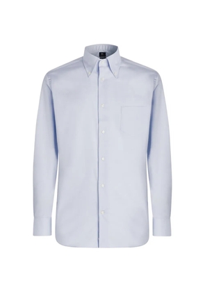 Boggi Milano long-sleeve pocket shirt - Blue