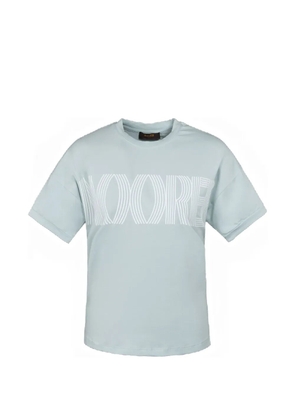 Moorer Olisa print T-shirt - Blue