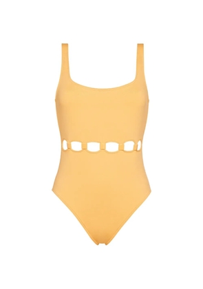ERES cutout replay swimsuit - Yellow