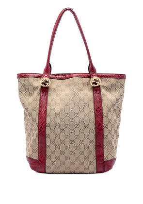 Gucci Pre-Owned 2016-2025 GG Canvas Twins tote bag - Red