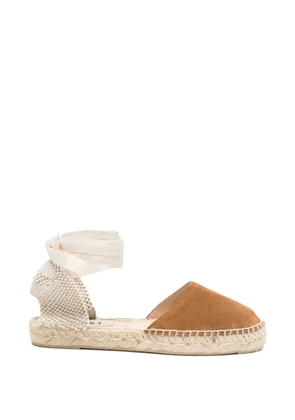 Manebi suede espadrilles - Brown
