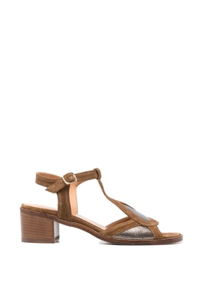 LA BOTTEGA DI LISA buckle strap sandals - Brown