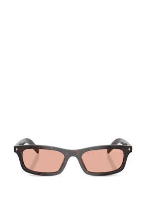 Prada Eyewear rectangular sunglasses - Brown