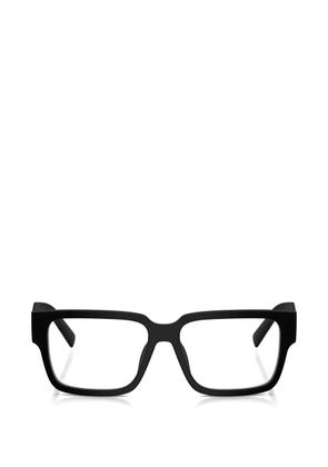 Prada Eyewear rectangle-frame glasses - Black