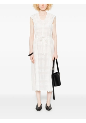 Low Classic tie-waist midi dress - White