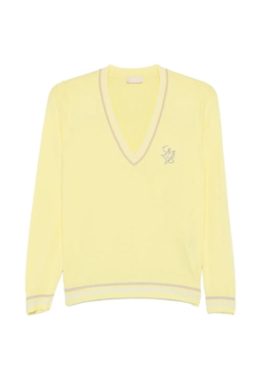 LIU JO V-neck sweater - Yellow