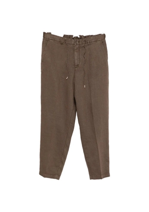 Briglia 1949 Covent drawstring trousers - Brown