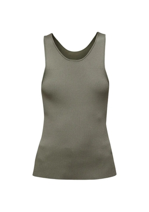 3.1 Phillip Lim ribbed layering tank top - Green