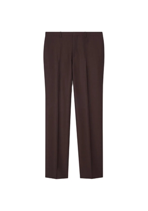 Burberry striped tailored trousers - Brown
