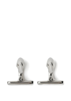 Burberry duck sculpted cufflinks - Silver