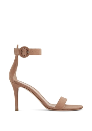 Gianvito Rossi buckle strap pumps - Neutrals