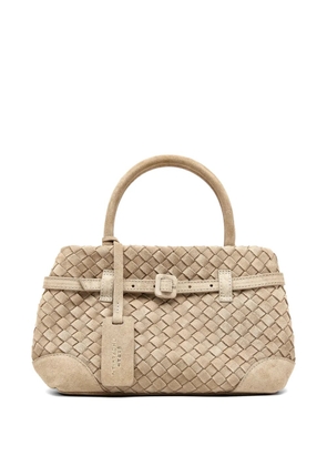 Sarah Chofakian mini Entrelazo woven bag - Neutrals