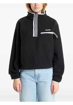 Columbia Half Snap Helvetia™ II fleece texture top - Black