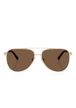 Tiffany & Co Eyewear pilot-frame sunglasses - Gold