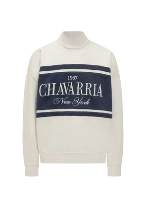 Willy Chavarria Gilroy crew-neck sweatshirt - White