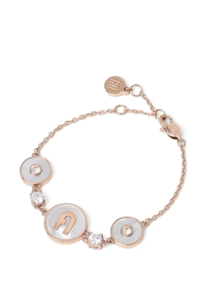Furla logo charm bracelet - Pink