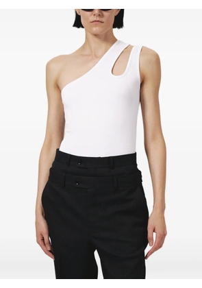 BETTTER one-shoulder tank top - White