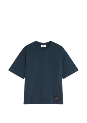 Maison Kitsuné patch T-shirt - Blue