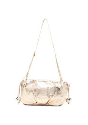 Patrizia Pepe small Bubble leather shoulder bag - Gold