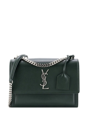 Saint Laurent Pre-Owned Sunset Leather Medium crossbody bag - Green