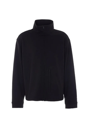 The Row zip-up turtleneck track jacket - Black