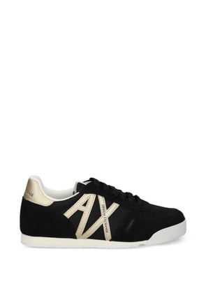 Armani Exchange logo-detail sneakers - Black