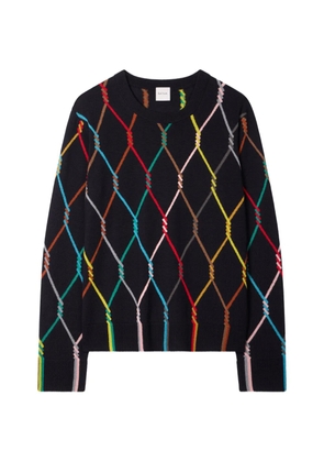 Paul Smith diamond-pattern sweater - Black