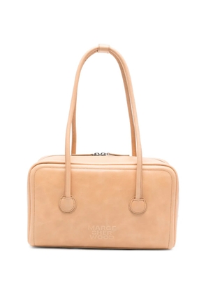Marge Sherwood leather shoulder bag - Neutrals