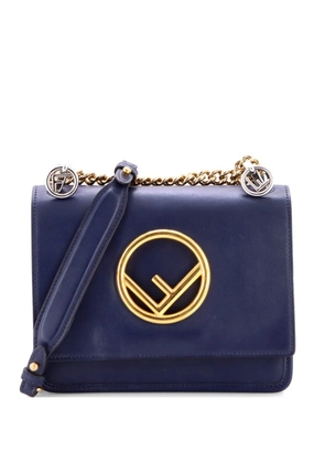 Fendi Pre-Owned Kan I F Leather Small shoulder bag - Blue