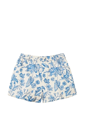 TWINSET floral-print shorts - White