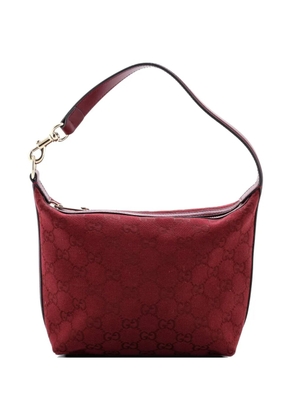 Gucci Pre-Owned Ophidia Zip GG Canvas Super Mini shoulder bag - Red