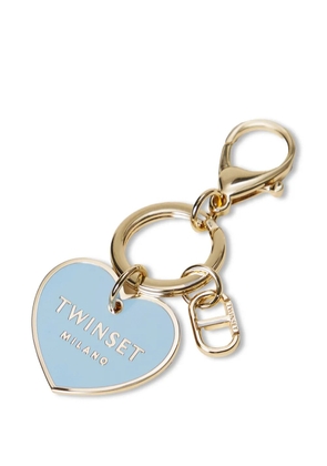 TWINSET logo-embossed keychain - Gold