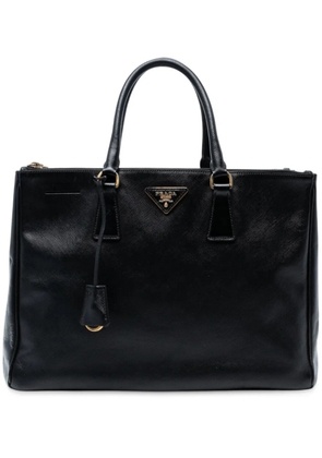 Prada Pre-Owned 2010-2025 Large Saffiano Lux Galleria Double Zip tote bag - Black