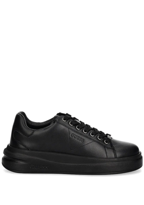 GUESS USA logo-embossed sneakers - Black