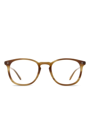 Garrett Leight round-frame glasses - Brown