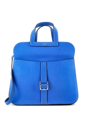Hermès Pre-Owned Halzan Bag Clemence 31 shoulder bag - Blue