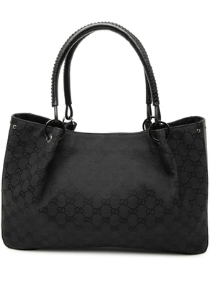 Gucci Pre-Owned 2000-2015 GG Canvas tote bag - Black